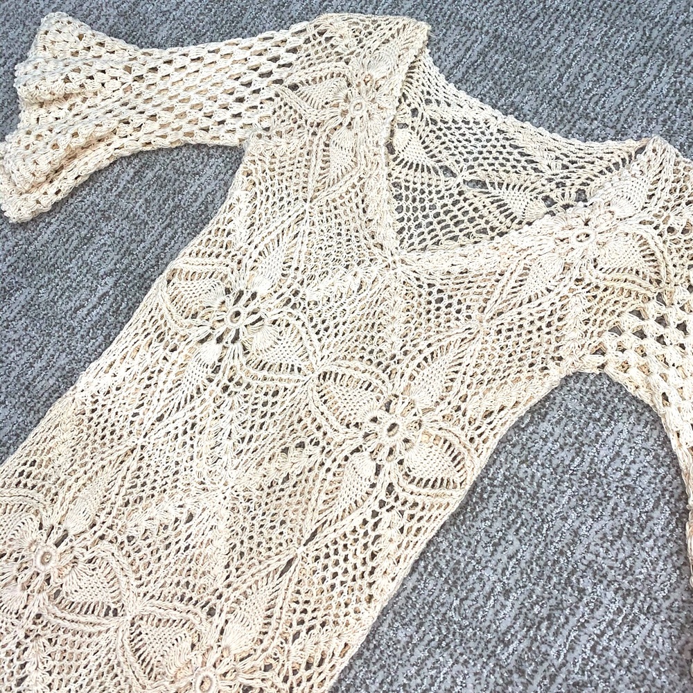 Emma O Crochet Dress
